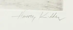 Harvey Kidder - Radierung und Aquatinta, Park Walk kopen? Bied vanaf 1!