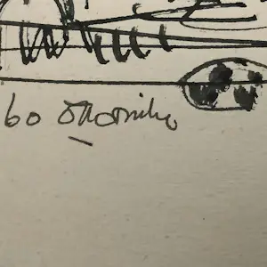 Niet of onleesbaar gesigneerd - Dordrecht 9 april ‘60 kopen? Bied vanaf 10!