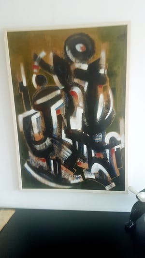 John ter Reehorst - prachtig abstract schilderij kopen? Bied vanaf 100!
