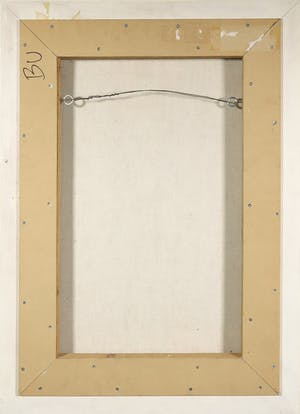 Niet of onleesbaar gesigneerd - Gemengde techniek op doek, Geometrische compositie kopen? Bied vanaf 1!