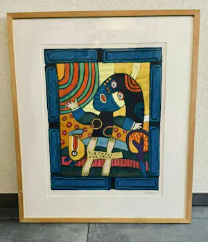 Clemens Briels - Zeefdruk Nr. 16 - As soon as Jenny - kopen? Bied vanaf 135!