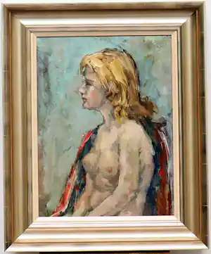 Theodorus van Oorschot - zittend naakt vendu pour 90€ !