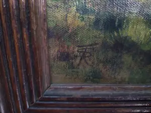 Niet of onleesbaar gesigneerd - Herfstlandschap met beek - gesigneerd monogram TS of ST? kopen? Bied vanaf 10!