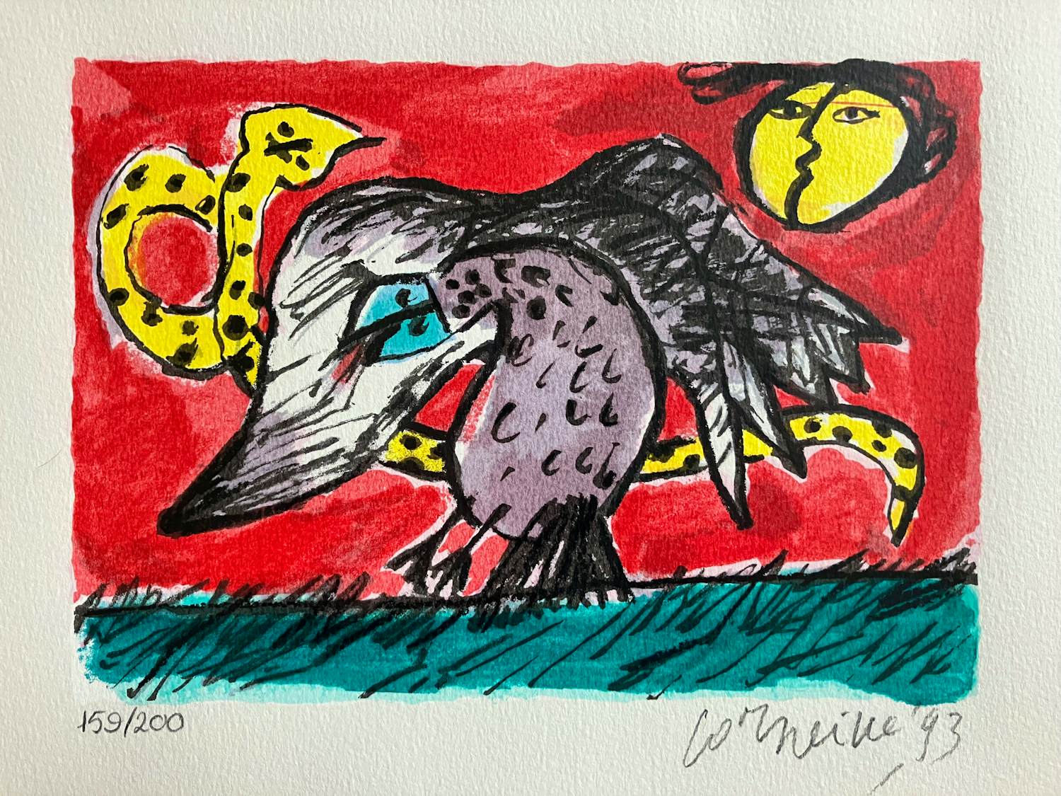 Corneille - Litho: Memory of Bali I - 1993 kopen? Bied vanaf 175!