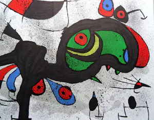 Joan Miro - "Le bélier fleuri" (de bloeiende ram) , original lithografie DLM, Maeght 1971 kopen? Bied vanaf 139!