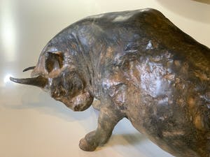 Pierre Chenet - Bronzen stier kopen? Bied vanaf 300!