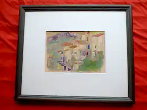 Jos van den Berg - dorpje Cagnes (Frankrijk) verkauft für € 60!