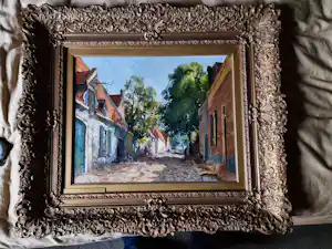 Jan van Vuuren - stadsgezicht verkauft für € 560!