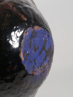 Peter von Hartsvelt Müller - Aardewerk, Bronskleurige bolle vaas (Groot) kopen? Bied vanaf 40!