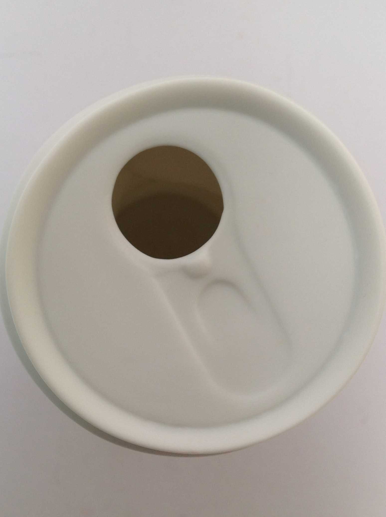 Rosenthal - Blikvaas Crazy Can biscuit (mat) porselein wit hoogte 20,5 cm kopen? Bied vanaf 45!