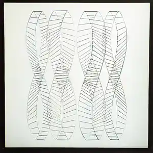 Wybrand Ganzevoort - abstract werk vendu pour 54€ !