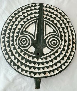 Mossi - Tribal Used African Mossi sun mask - Burkina Faso. kopen? Bied vanaf 75!