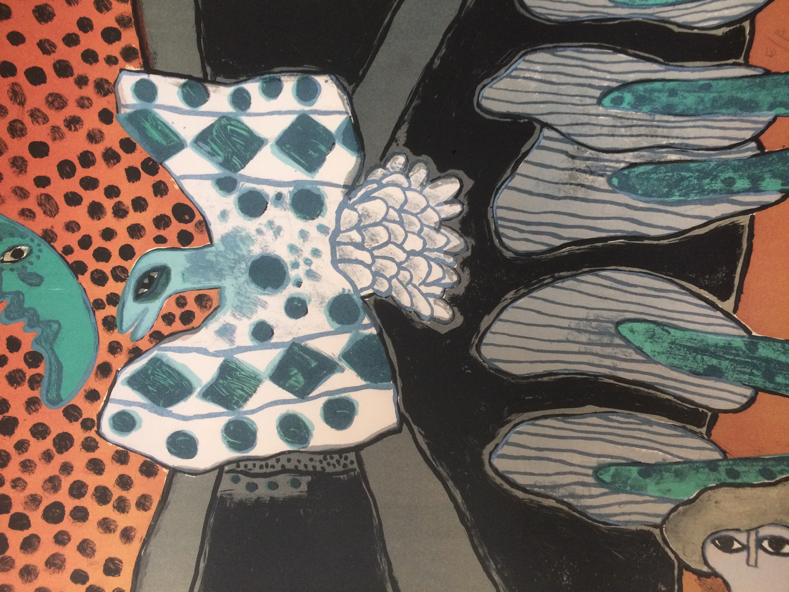 Corneille - Oiseau: Fleur du ciel verkocht voor € 240!