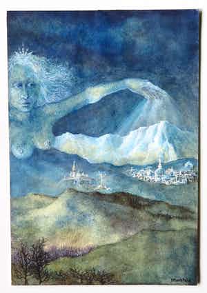 Machteld Hooyen - Winter III verkocht voor € 40!