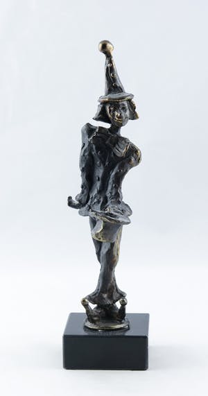 Corry Ammerlaan - Verbronsd tin, Cliniclown kopen? Bied vanaf 35!