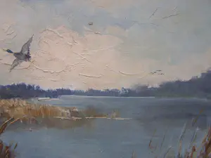 Jan Bevort - Plaslandschap met eenden. kopen? Bied vanaf 150!