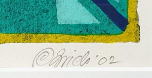 Clemens Briels - Figuren "I" (2002) - Ingelijst kopen? Bied vanaf 95!