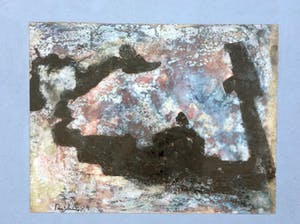 Pieter van Goudzwaard - abstract expressionisme - gemengde techniek kopen? Bied vanaf 75!
