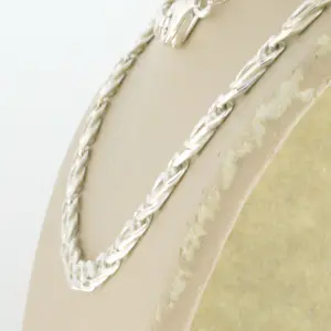 Zilveren collier – 60 cm lang - 11.4 gram kopen? Bied vanaf 85!
