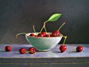 Jan Hoedemakers - Schaaltje kersen kopen? Bied vanaf 475!