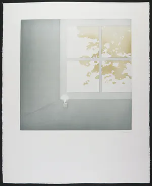 Jean Solombre - Aquatint, Kaarslicht bij raam kopen? Bied vanaf 35!