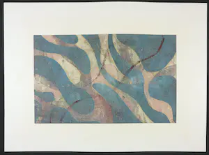 Niet of onleesbaar gesigneerd - Lot van 2 gemengde techniek op papier kopen? Bied vanaf 1!