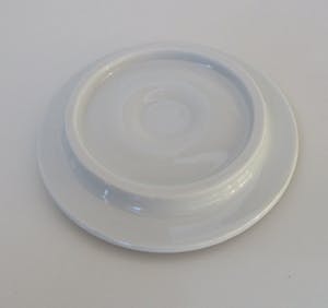 WMF - Bauhaus stijl porseleinen theepot van Bauscher Weiden met verzilverde thermo kap kopen? Bied vanaf 35!