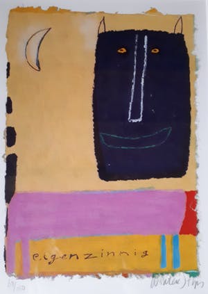 Wouter Stips - Eigenzinnig - ingelijst kopen? Bied vanaf 40!