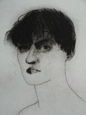 Robbert de Bakker - Ets , Cafe L‘Opera IX Barcelona – gesigneerd & ingelijst – 1991 kopen? Bied vanaf 50!