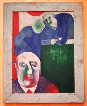 Niet of onleesbaar gesigneerd - 'in de kroeg' verkocht voor € 10!