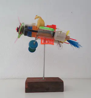Jaap Knip - Jaap Knip - Turkey Airways (sustainable art beach trash) kopen? Bied vanaf 130!