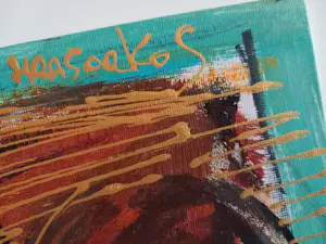 Hrasarkos - Fusie van de ziel – Acrylverf schilderij - gesigneerd kopen? Bied vanaf 200!