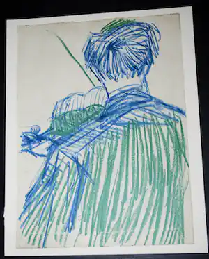 Vincent van Gogh - De acht tekeningen in een map, 1967 vendu pour 150€ !