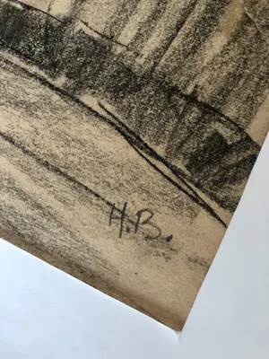 Henk Bellaard - Stadsgezicht (verso Havengezicht) kopen? Bied vanaf 100!