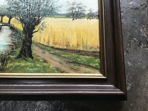 Niet of onleesbaar gesigneerd - Boerderij aan water. kopen? Bied vanaf 1!