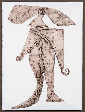 Reinhoud D'Haese - Aquatint metaaldruk, L'alsacienne - Ingelijst kopen? Bied vanaf 1!