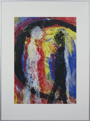 Tinie Martinali - Olieverf op doek, Zonder titel - Ingelijst kopen? Bied vanaf 60!