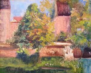 Jules Rambo - arbres d'automne verkocht voor € 45!