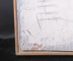 Cora Euser - Gemengde techniek op karton, Toilet (Groot) kopen? Bied vanaf 1!