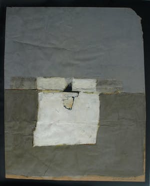 Otto Hetterscheid - Gemengde techniek, collage , Zonder titel I - 1978 kopen? Bied vanaf 60!