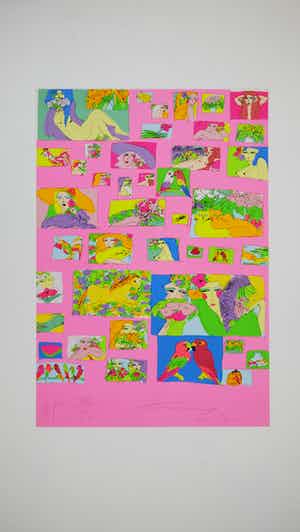 Walasse Ting - THINGS I LIKE verkocht voor € 450!