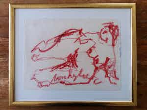 Anton Heyboer - Liggende vrouw verkocht voor € 35!