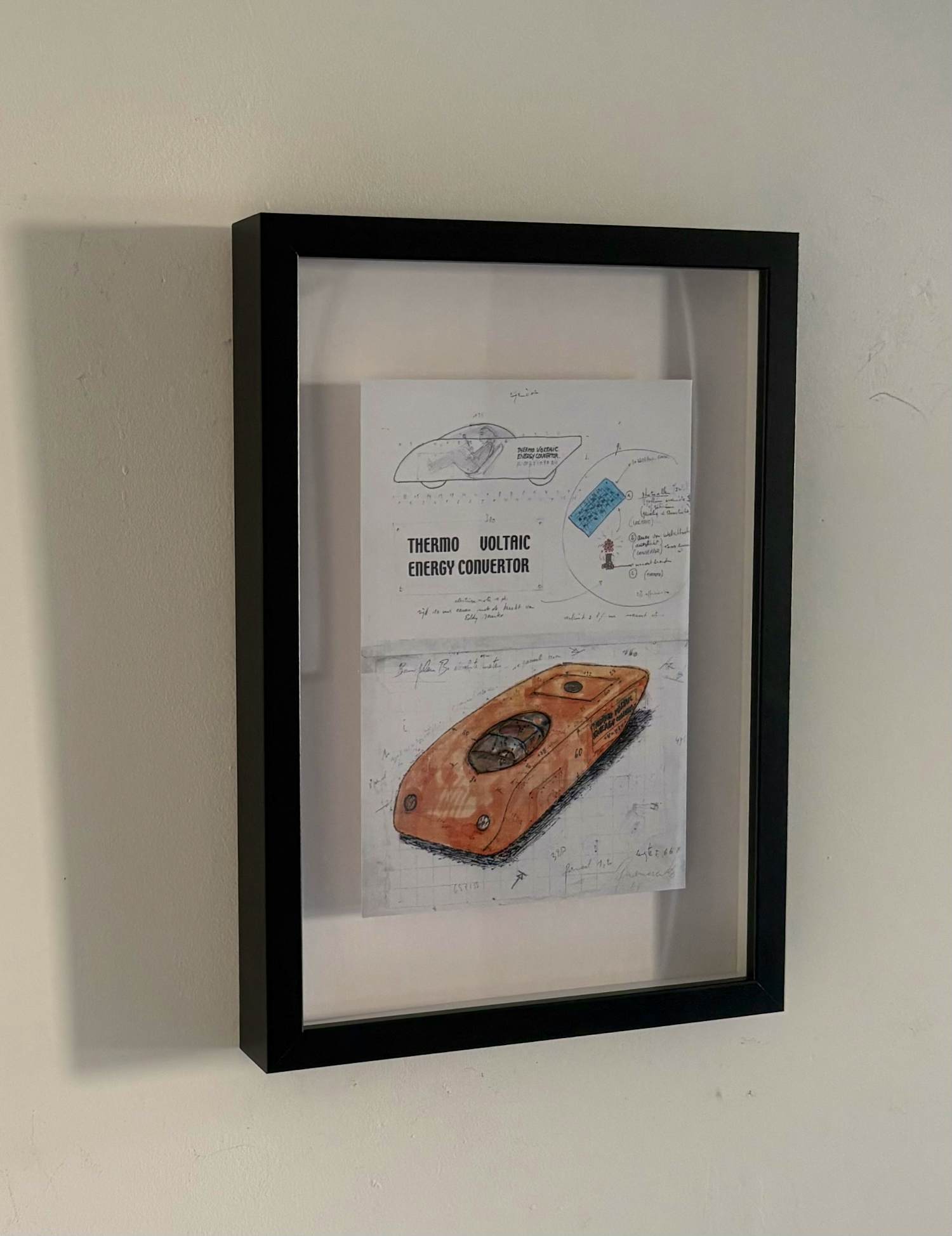 Panamarenko - Uitnodiging “thermo voltaic energy converter” kopen? Bied vanaf 250!