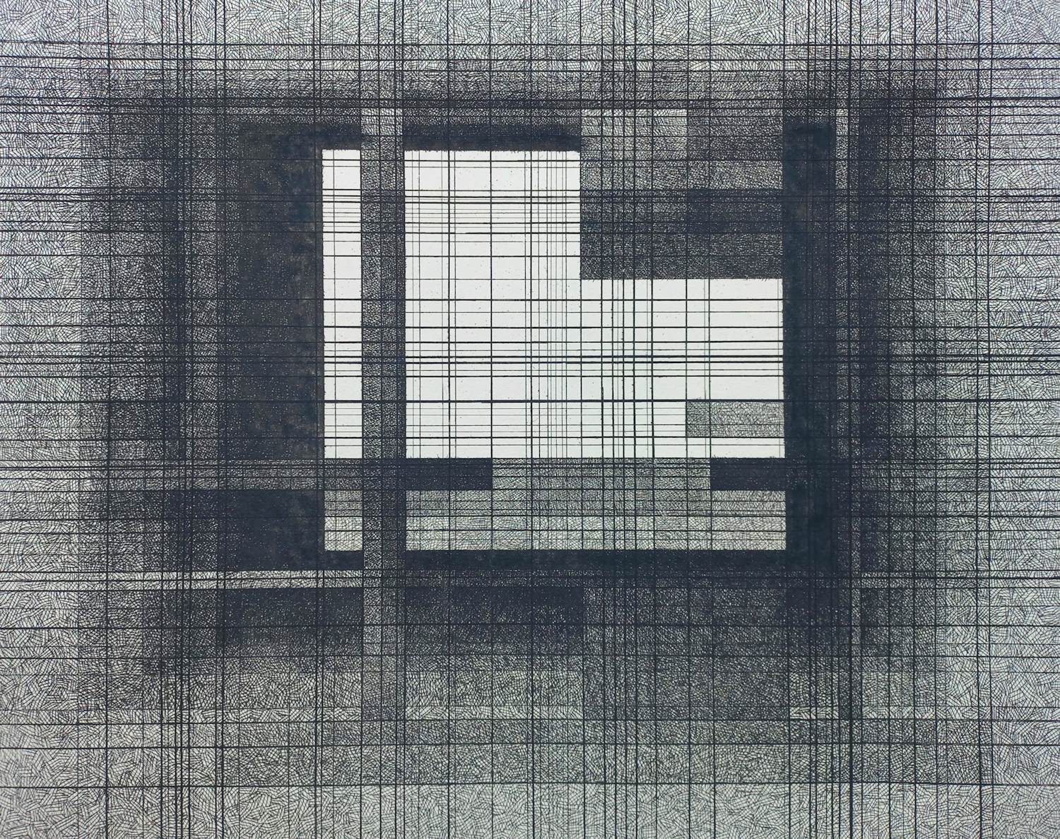 Paul van Gils - Geometrisch abstracte compositie, ets kaufen? Bieten Sie von 60!