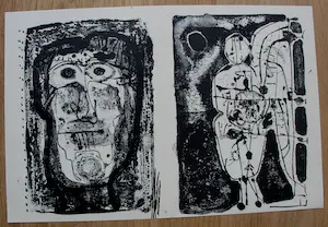 Lucebert - 10 litho's en 10 gedichten: lithologie - 1959 kopen? Bied vanaf 375!