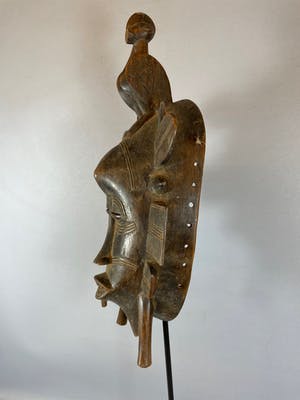 Mambila - African Senufo mask - Burkina Faso. kopen? Bied vanaf 45!