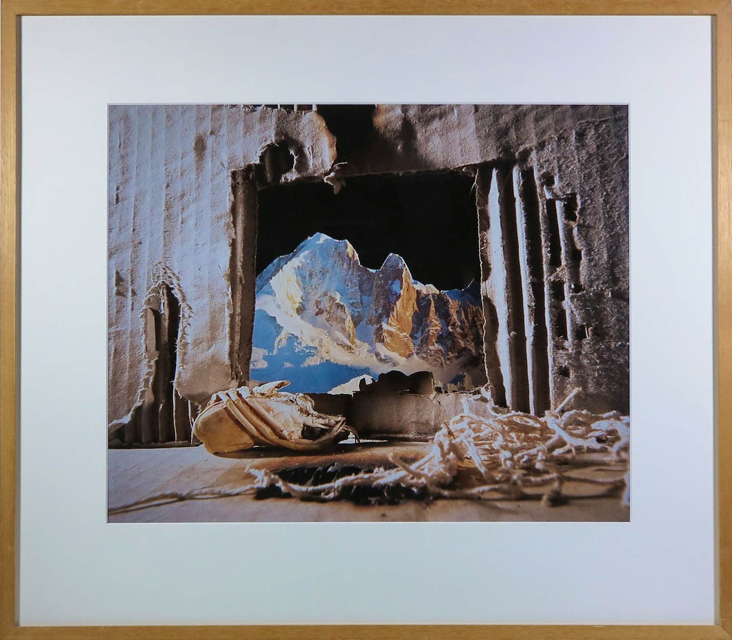 Rommert Boonstra - Fotocollage op papier, Zonder titiel - Ingelijst kopen? Bied vanaf 45!