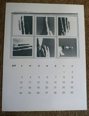 Marten Hendriks - Zeefdruk: Gelderse kunstkalender 1973 kopen? Bied vanaf 30!