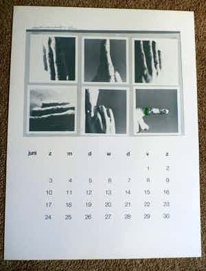 Marten Hendriks - Zeefdruk: Gelderse kunstkalender 1973 verkocht voor € 30!