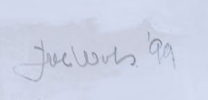 Joe Wols - Gemengde techniek op karton, Potret kopen? Bied vanaf 1!